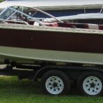 1985 Lund XRV 18 MerCruiser IO w/2011 6HP Mercury Kicker