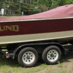 1985 Lund XRV 18 MerCruiser IO w/2011 6HP Mercury Kicker